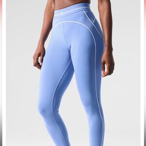 ALO YOGA CRYSTAL BLUE LEGGINGS